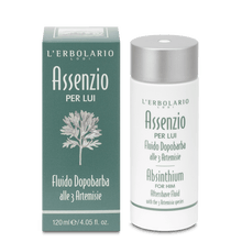 Carica l'immagine nel visualizzatore di Gallery, LINEA ASSENZIO LUI FLUIDO DOPOBARBA120ML