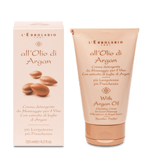 Carica l'immagine nel visualizzatore di Gallery, LINEA ARGAN CREMA DETERGENTE VISO 125 ML