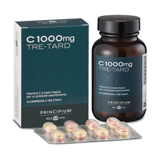 Laden Sie das Bild in den Galerie-Viewer, VITAMIN C 1000 60 CP TRE-TARD PRINCIPIUM