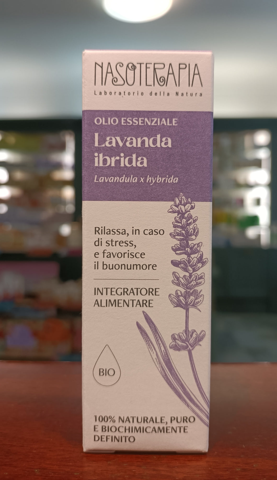 NASOTHERAPIE ÄTHERISCHES ÖL LAVENDEL HYBRIDA BIO 10 ML