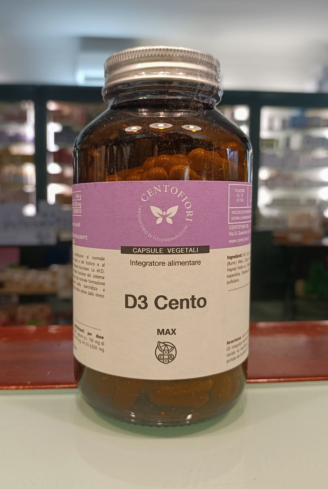 D3 CENTO MAX 200 CAPSULE