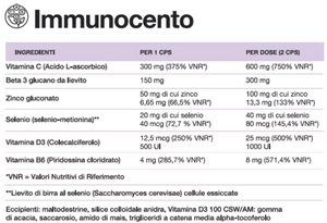 IMMUNOCENTO CENTOFIORI 100 CAPSULES