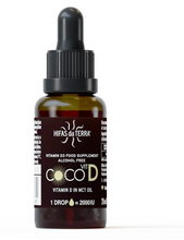 Load image into Gallery viewer, COCO VITD3 20 ML - VITAMIN D3 AND COCONUT OIL
