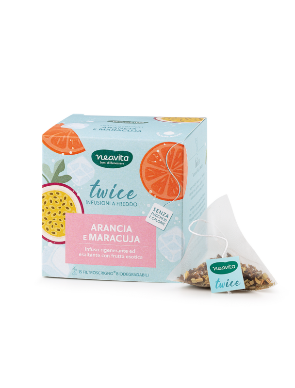 TWICE ARANCIA E MARACUJA 15 BUSTINE FILTROSCRIGNO
