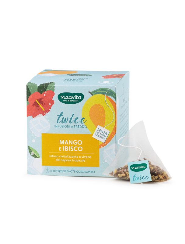 TWICE MANGO E IBISCO 15 BUSTINE FILTROSCRIGNO