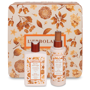 BERRY LINE FLOWERS AND WOODS BEAUTY SECRETS TRIO: BATH + CREAM + PERFUME