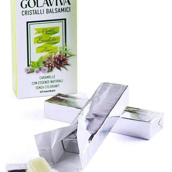 GOLAVIVA CARAMELLE BALSAMICHE STICK 20 PEZZI