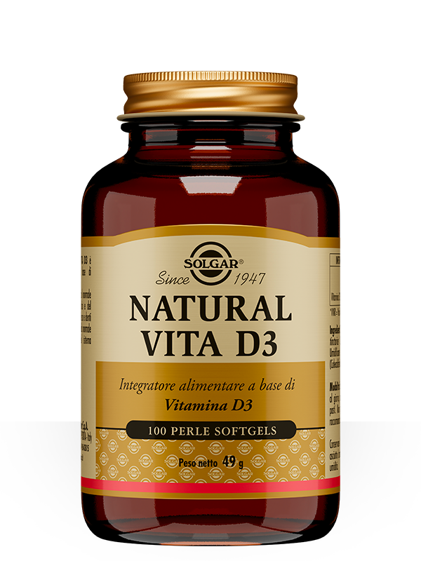 NATURAL VITA D3 - VITAMIN D 100 SOFTGEL