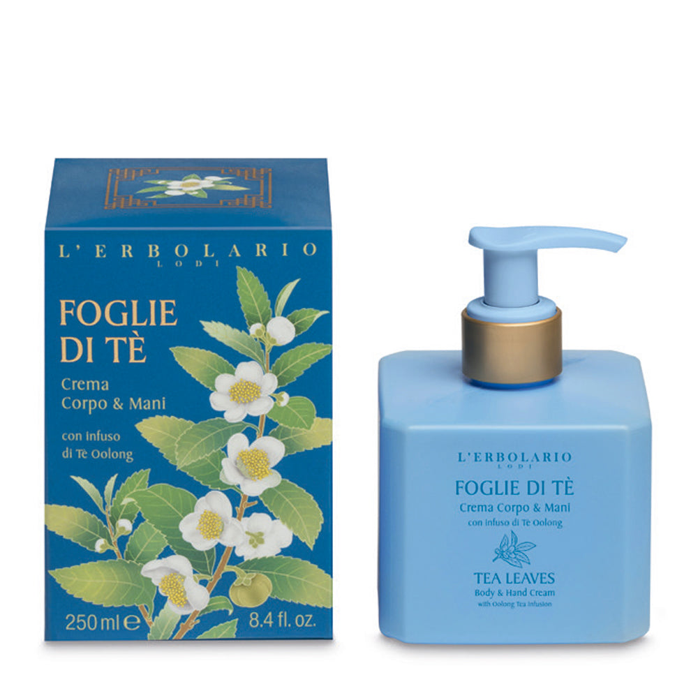 TEA LEAVES LINE BODY AND HAND CREAM 250 ML