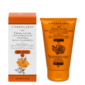 CREMA SOLARE PAPAVERO DELLA CALIFORNIA 125 ML SPF 50+