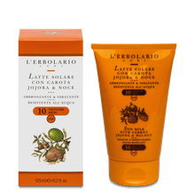 Carica l&#39;immagine nel visualizzatore di Gallery, LATTE SOLARE CAROTA JOJOBA 125 ML SPF10
