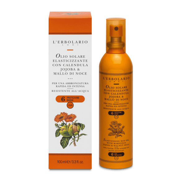 ELASTISIERENDES SONNENÖL 100 ML SPF6 