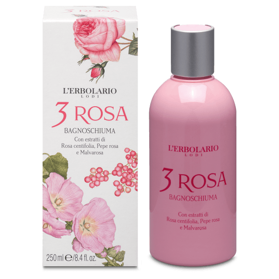 LINIE 3 ROSA - BADESCHAUM 250 ML 