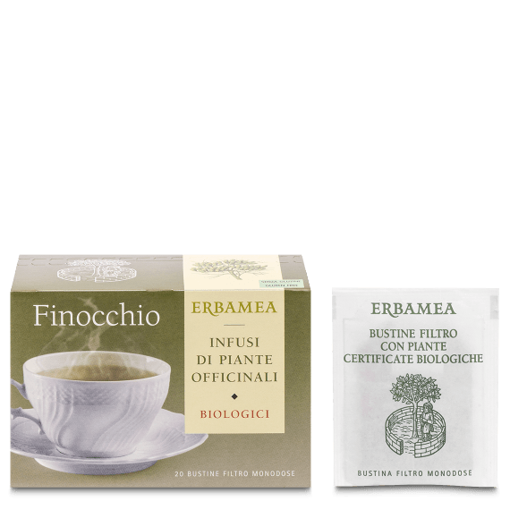 ORGANIC FENNEL TISANA 20 ERBAMEA FILTERS 