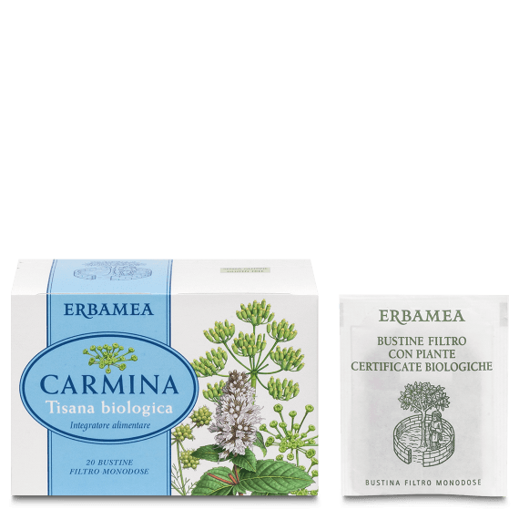 ORGANIC CARMINA HERBAL TEA 20 FILTERS 