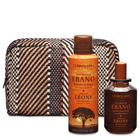 EBANO LINE BEAUTY SET OF SHAVING FOAM AND AFTER SHAVE 