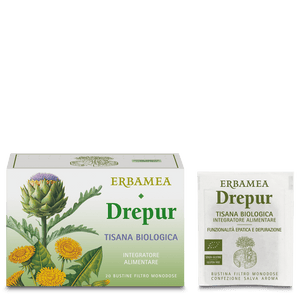 DREPUR ORGANIC HERBAL TEA 20 ERBAMEA FILTERS 