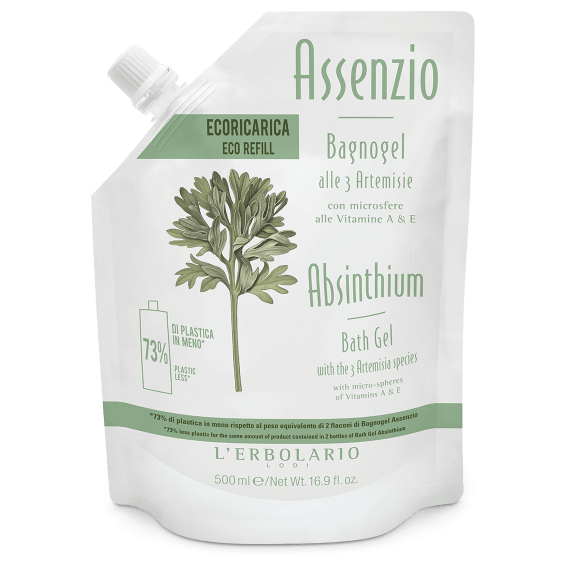 LINEA ASSENZIO BAGNOGEL ECORICARICA 500 ML