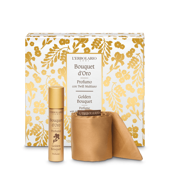 GOLDEN BOUQUET LINE - PERFUME WITH MULTIPURPOSE TWILL 