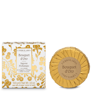 LINEA BOUQUET D'ORO - SAPONE PROFUMATO 100 G