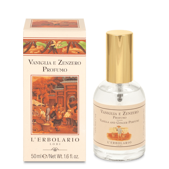 VANIGLIA E ZENZERO PROFUMO 50 ML