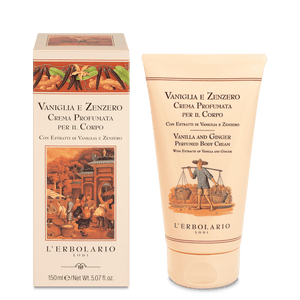 VANILLA AND GINGER BODY CREAM 150 ML 