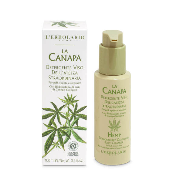 LINEA CANAPA GEL DETERGENTE VISO DELICATO 200 ML