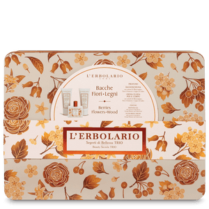 LINEA BACCHE FIORI E LEGNI SEGRETI DI BELLEZZA TRIO: BAGNO + CREMA + PROFUMO