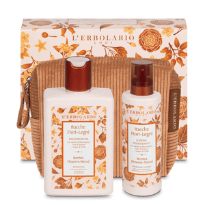 LINEA BACCHE FIORI E LEGNI BEAUTY POCHETTE LEGNO DI CEDRO: BAGNO + DEODORANTE