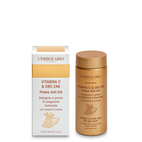 LINEA VITAMINA C E ORO 24K - DETERGENTE IN POLVERE 35 G