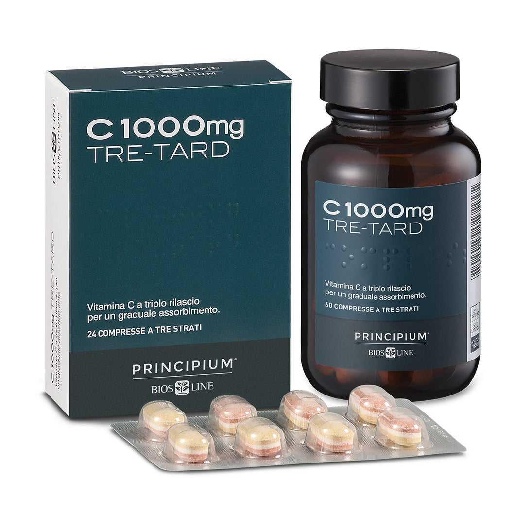 VITAMINA C 1000 24CP TRE-TARD PRINCIPIUM