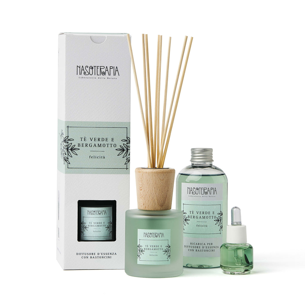 DIFFUSER STICKS 100 ML BERGAMOT GREEN TEA