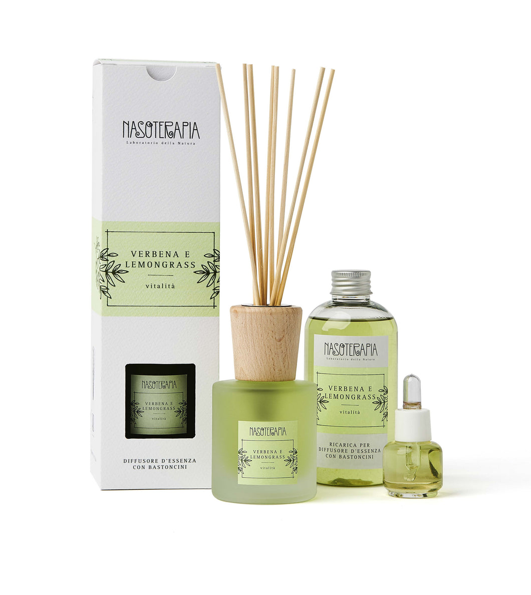 DIFFUSORE BASTONCINI 100 ML VERBENA LEMONGRASS