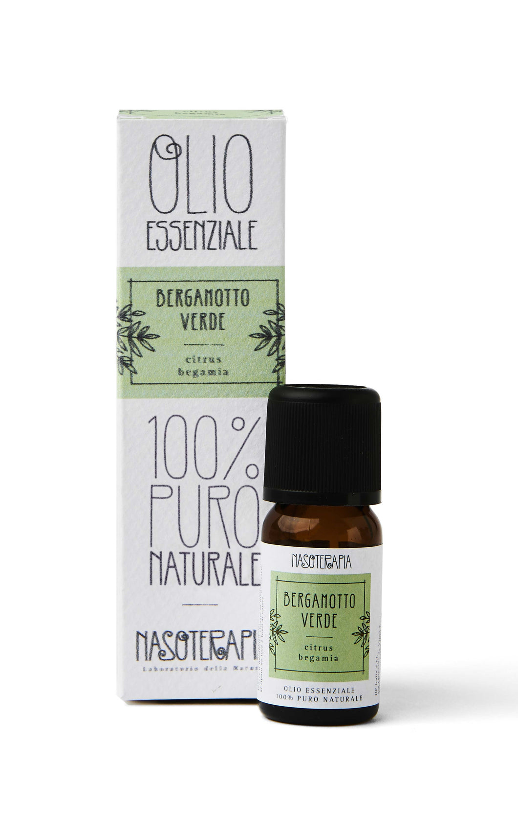 NASOTHERAPY ORGANIC BERGAMOT ESSENTIAL OIL 10 ML 