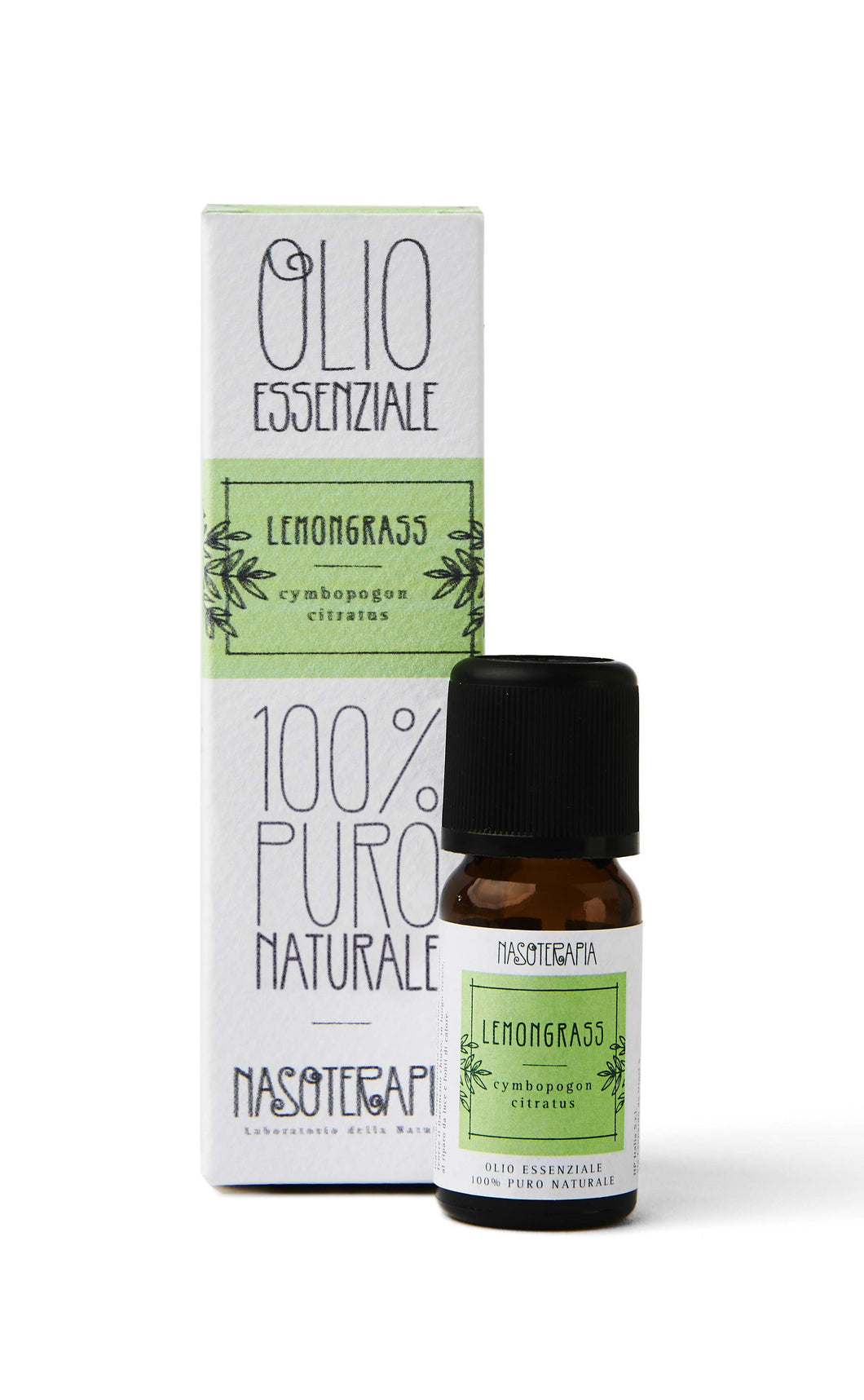 NASOTHERAPY ORGANIC LEMONGRASS ESSENTIAL OIL 10 ML