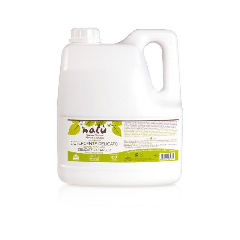 NATU' DELICATE CLEANER WITHOUT FRAGRANCE 4 L 