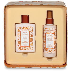 BERRY LINE FLOWERS AND WOODS BEAUTY SECRETS DUO: BATH + CREAM