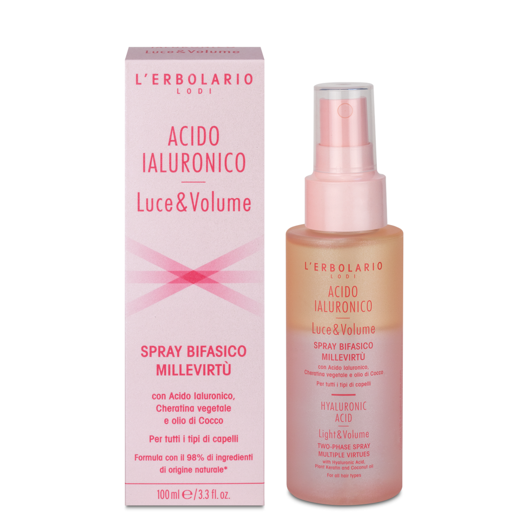 SPRAY BIFASICO MILLEVIRTU' ACIDO IALURONICO 100 ML