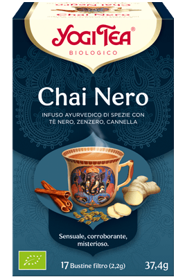 YOGI TEA TE NERO CHAI 17 BUSTINE FILTRO