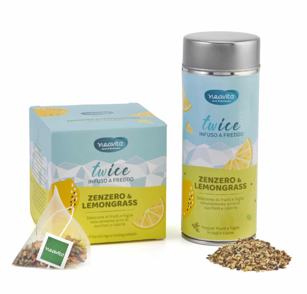 TWICE ZENZERO E LEMONGRASS 15 BUSTINE FILTROSCRIGNO